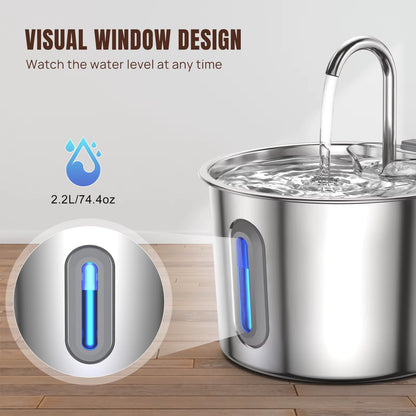 Purrstream Starter Bundle — Fountain + 4 Months of Filters (Save 20%)